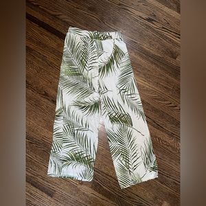 H&M Beige Pull-on Jersey Pants